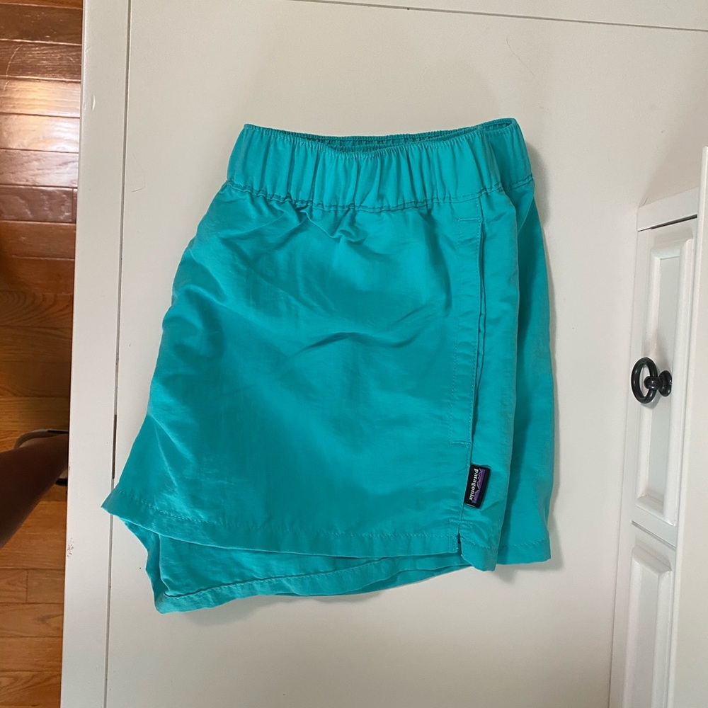Patagonia Women's Teal Shorts
